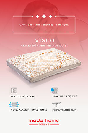 Moda Home Bedding Tencel Klimalı Yastık,Klimalı Yastık