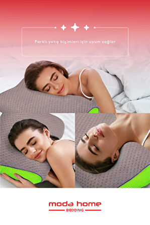 Moda Home Bedding Visco Cervical Boyun Fıtığı, Visco yastık, Ortopedik yastık