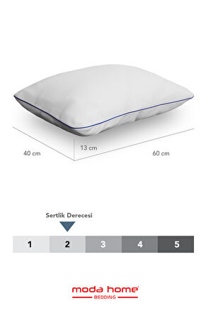 moda Vısco parçacıklı yastık ,boyun destekli ortopedik yastık yıkanabilir kılıflı 40*60cm 1200 gr
