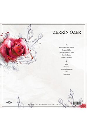 Zerrin Özer - Sevgiler (Plak)