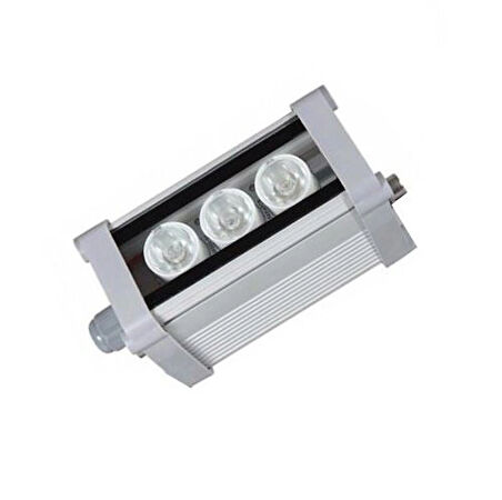 10 Cm Wallwasher Led Bina Dış Duvar Aydınlatma Boyama Amber Işık