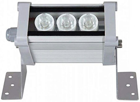 10 Cm Wallwasher Led Bina Dış Duvar Aydınlatma Kırmızı Işık 529,99 TL