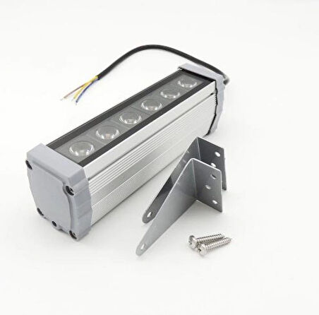 20 Cm Günışığı Işık Wallwasher Led Bina Dış Duvar Aydınlatma