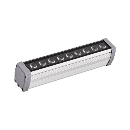 30 Cm Wallwasher Led Bina Dış Duvar Aydınlatma Amber Işık