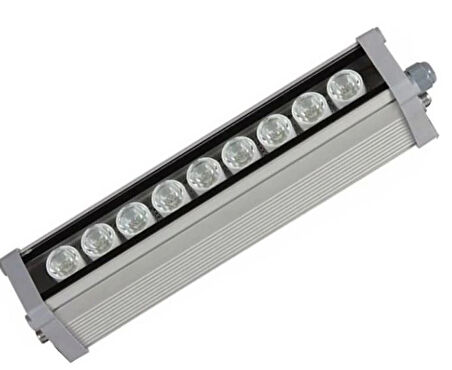 30 Cm Wallwasher Led Bina Dış Duvar Aydınlatma Mavi Işık