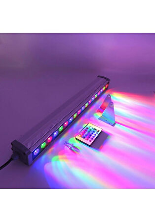 50 Cm Wallwasher Led Bina Dış Duvar Aydınlatma Renkli Rgb Işık