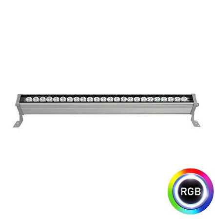70 Cm Wallwasher Led Bina Dış Duvar Aydınlatma Kırmızı Işık