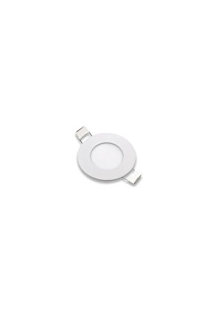 10 Adet 3 Watt Beyaz Kasa Günışığı Gömme Sıva Altı Spot Lamba