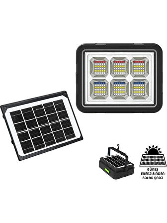 Wison 150w Güneş Enerjili Solar Kamp Feneri&projektör Ws-5570