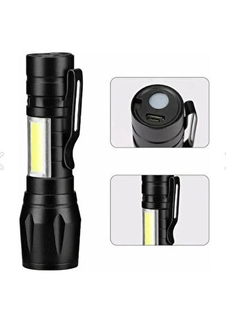 Wıson Ws-5454 Küçük El Feneri - Cob Teknoloji Suya Dayanıklı