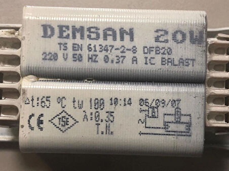 DEMSAN 20W MEKANİK BALAST