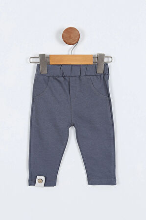 Ayı Desenli Uzun Kollu Pamuklu Sweat Pantolon Erkek Bebek Alt Ust Takım Erkek Bebek İkili Takım 2 li