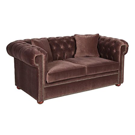 3A Mobilya Brown Nottingham Chesterfield