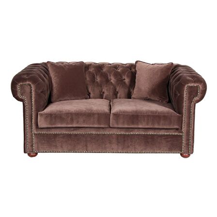 3A Mobilya Brown Nottingham Chesterfield