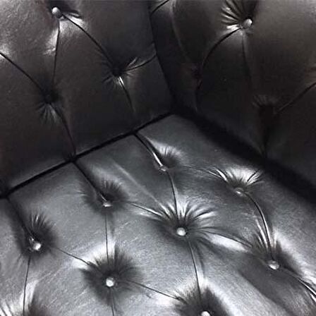 3A Mobilya Black Ches Chesterfield