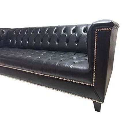 3A Mobilya Black Ches Chesterfield