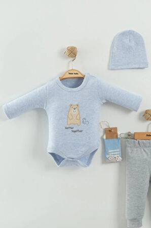 AYI Erkek Bebek Takımı Erkek Bebek Hastane Çıkışı Yenidoğan Hastane Çıkış Seti Çocuk Hastane Çıkışı