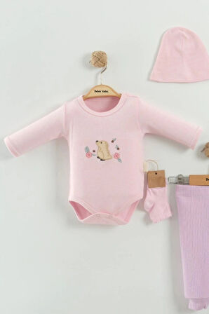 Kız Bebek Takımı Kız Bebek Hastane Çıkışı Yenidoğan Hastane Çıkış Seti Kız Çocuk Hastane Çıkışı