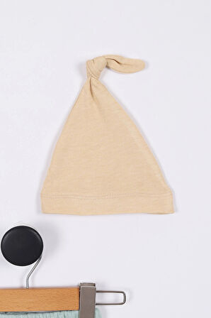 Müslin Tavşan Desenli Kız Bebek Hastane Çıkışı Bebek Kıyafetleri Yenidoğan Hastane Çıkış Seti 4'lü 