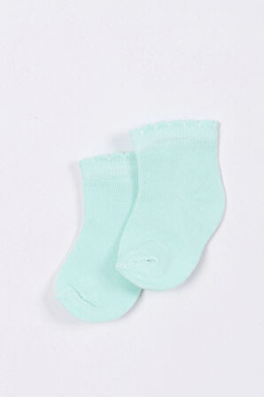 Müslin Tavşan Desenli Kız Bebek Hastane Çıkışı Bebek Kıyafetleri Yenidoğan Hastane Çıkış Seti 4'lü 