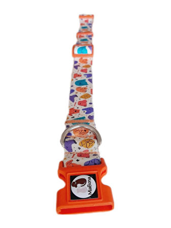 Colorful Dogs Model Renkli Köpek Desenli Köpek Boyun Tasması Dog Collar