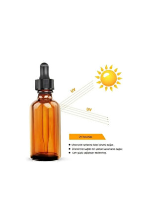 30 ml Damlalıklı Amber Şişe 6 Adet