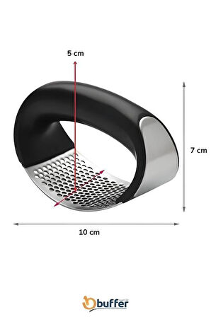 Sarımsak Ezici Paslanmaz Çelik Garlic Press