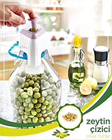 Kolay Zeytin Dilme Çizme Aparatı Pratik Kolay Zeytin Çizici Alet