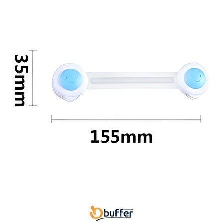 Bebek ve Çocuklar İçin Dolap Çekmece Emniyet Güvenlik Kilidi