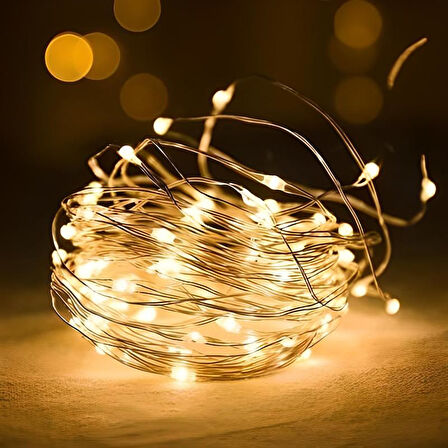 Peri Led Işık 28 Ledli 3 Metre Sarı Led Şerit Aydınlatma Spot Led