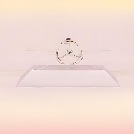 Dekoratif Masa Üstü Obje Manyetik Kinetik Orbital Dönen Yunuslar