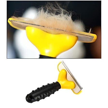 Fubminator Kedi Köpek Tüy Toplama Tarağı Kaşıma Aparatı 4,5 Cm