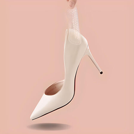 Yumuşatıcı Özellikli Topuk Ağrısını Gidermeye Yardımcı Çok Amaçlı Ortapedik İnce Tasarımlı Topuk Koruyucu