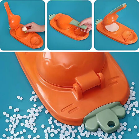 Havuç Tasarımlı Şık Pratik Börek Mantı Hamuru Presleme Börek Yapma Kalıbı