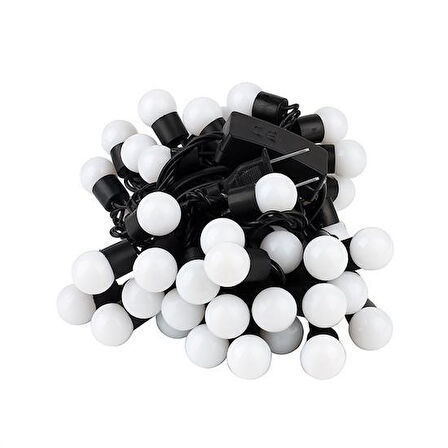 BUFFER® Dekoratif Minik Top 40 Ledli Dekoratif Dolama Led Işık (RGB)