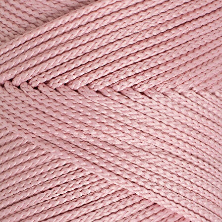Loren Polyester Soft Macrame Pembe El Örgü İpi - LM042 - 34446