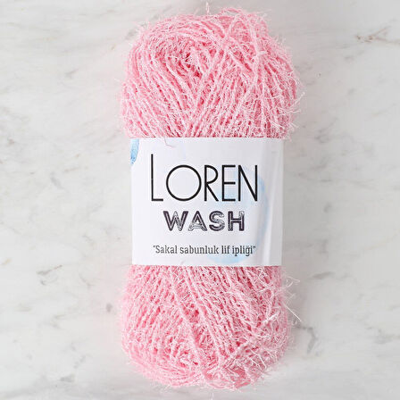 Loren Wash Bebe Pembe El Örgü İpi - R094 - 34022