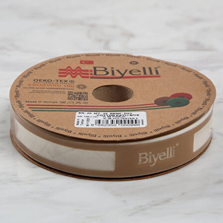 Loren Crafts Pamuk Katlı Biye Krem - D03