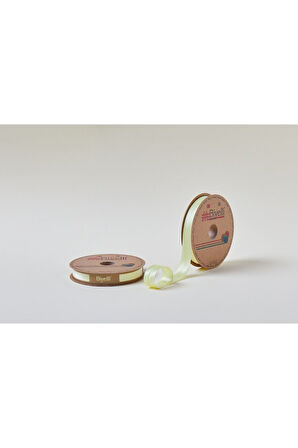 Biye Saten Katlı 006 Sarı 2 cm 25 Metre %100 Polyester