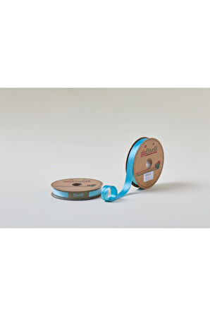 Biye Saten Katlı 029 Koyu Mint 2 cm 25 Metre %100 Polyester