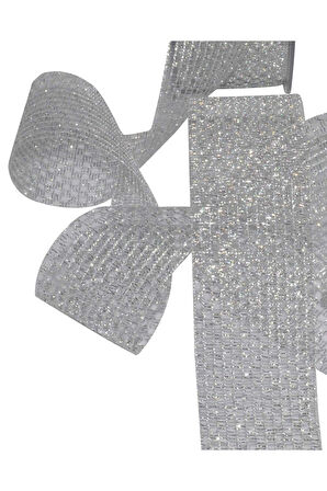 File Sim Kurdele 25 mm Gümüş 10 Metre