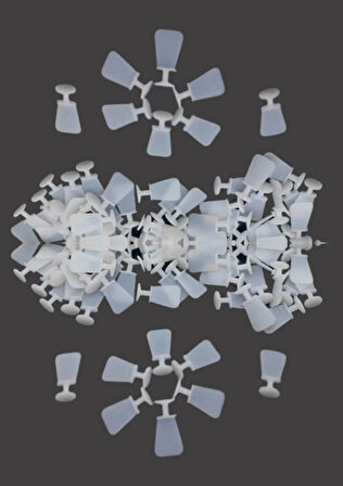 Perde Düğme Makine Dikmeli 1.000'li