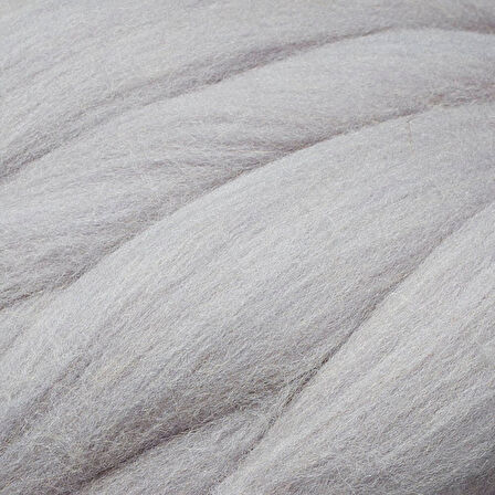 La Mia Jumbo Gri Dev Yün El Örgü İpi - J4