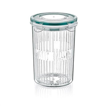 BUFFER® Zeytin Turşu Sebze Yıkama Kutusu Klipsli Kapaklı Saklama Kabı