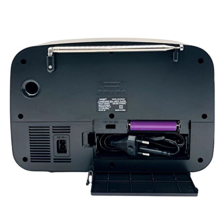 BUFFER® Taşınabilir Klasik AM/FM/SW Transistör Retro Nostaljik Radyo USB Şarjlı