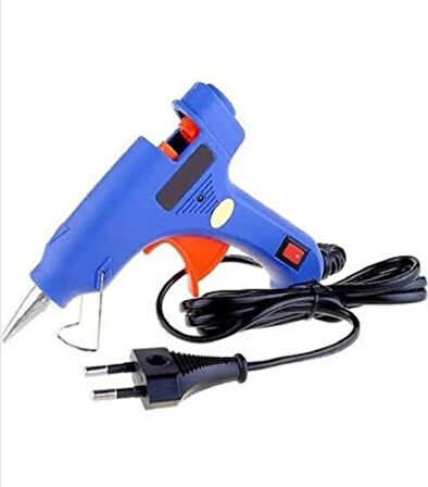 Küçük 20w Elektrikli Tetikli Sıcak Silikon Mum Tutkal Tabancası