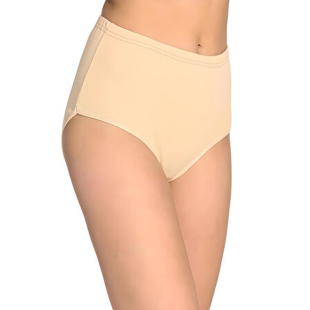 2 Adet Tutku Kadın Yüksek Bel Bato Kalın Lastik Külot S5