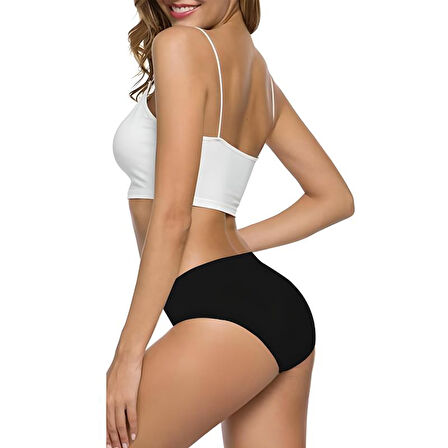 7 Adet Kadın Dikişsiz Lazer Kesim Esnek İz yapmayan Külot S3