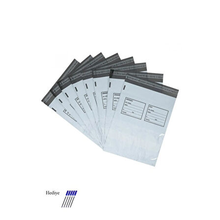 Battal Boy Cepli Kargo Poşeti 45x55+5 cm - 100 Adet (40+40=80 Mikron)