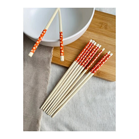 Chopsticks Bambu Yemek Çubuğu 10'lu